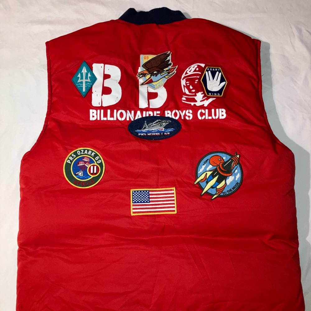Billionaire Boys Club BBC Space Scout Vest Vintage Rare Large